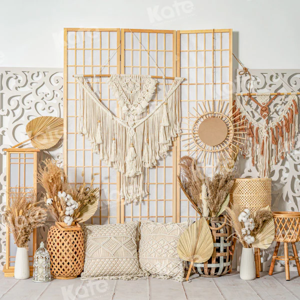 Kate Boho Wood Screen Backdrop Designed by Emetselch - Image 2