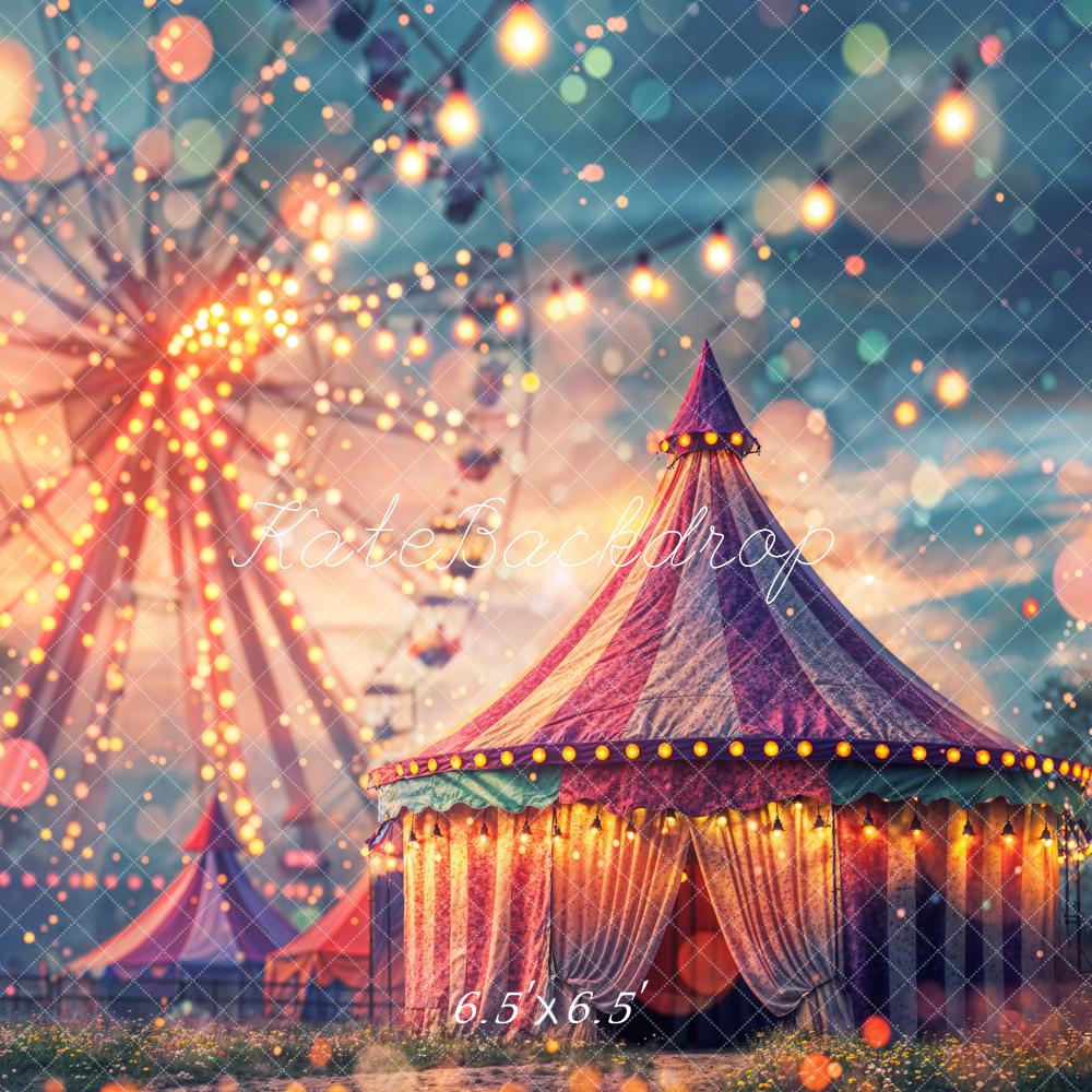 Kate Bokeh Sparkle Ferris Wheel Tent Backdrop Designed by Chain Photography - Image 2