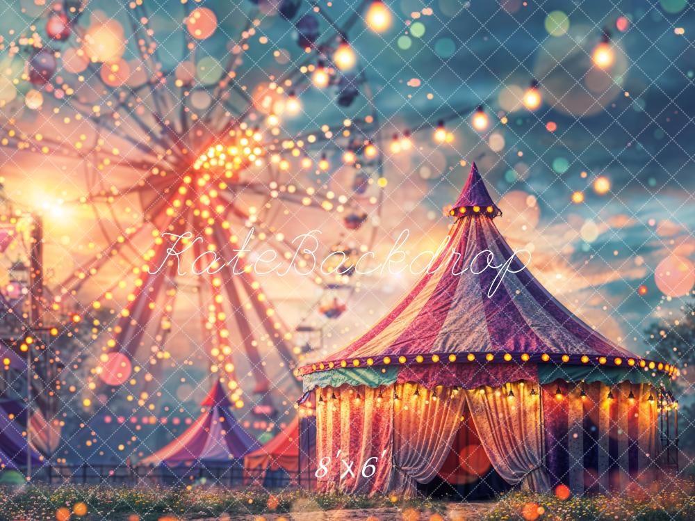 Kate Bokeh Sparkle Ferris Wheel Tent Backdrop Designed by Chain Photography - Image 4