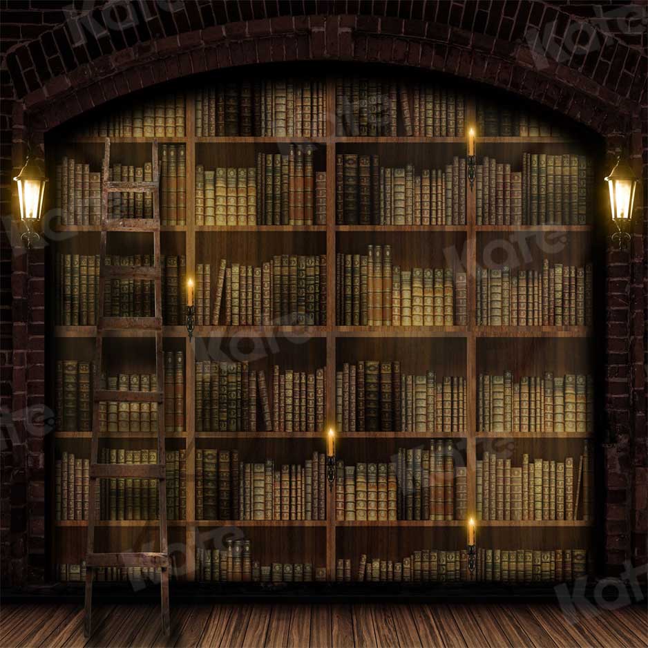 Kate Bookshelf Retro Backdrop for Photography - Image 7