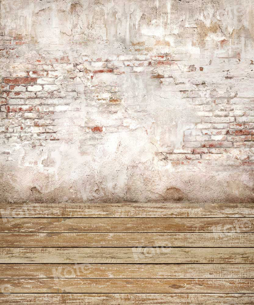 Kate Brick Wall Wood Backdrop Designed by Chain Photography - Image 2