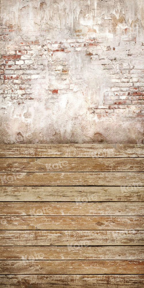 Kate Brick Wall Wood Backdrop Designed by Chain Photography - Image 3
