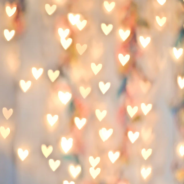 Kate Bright Light Pink Love Heart Valentine's Day Backdrops for Children Photography - Image 3