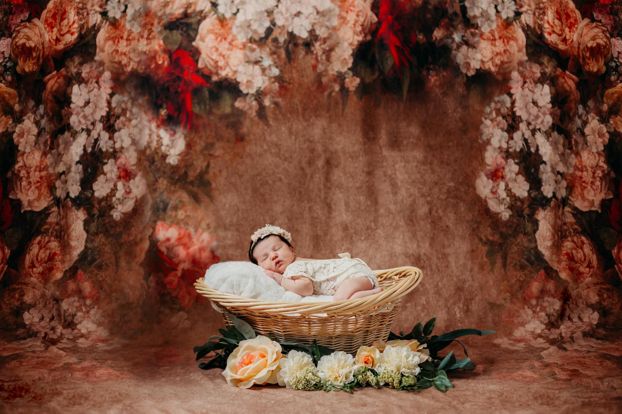 Kate Brown Abstract Fine Art Flower Backdrop for Photography - Image 4
