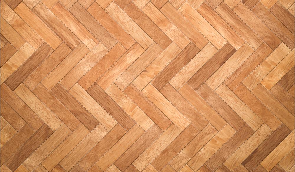 Kate Brown Herringbone Pattern  Rubber Floor Mat - Image 2