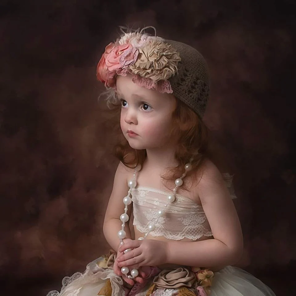 Kate Brown Oil Painting Background Abstract Texture Backdrops For Portrait Photography - Image 12
