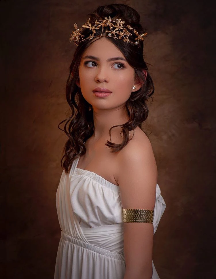 Kate Brown Oil Painting Background Abstract Texture Backdrops For Portrait Photography - Image 9