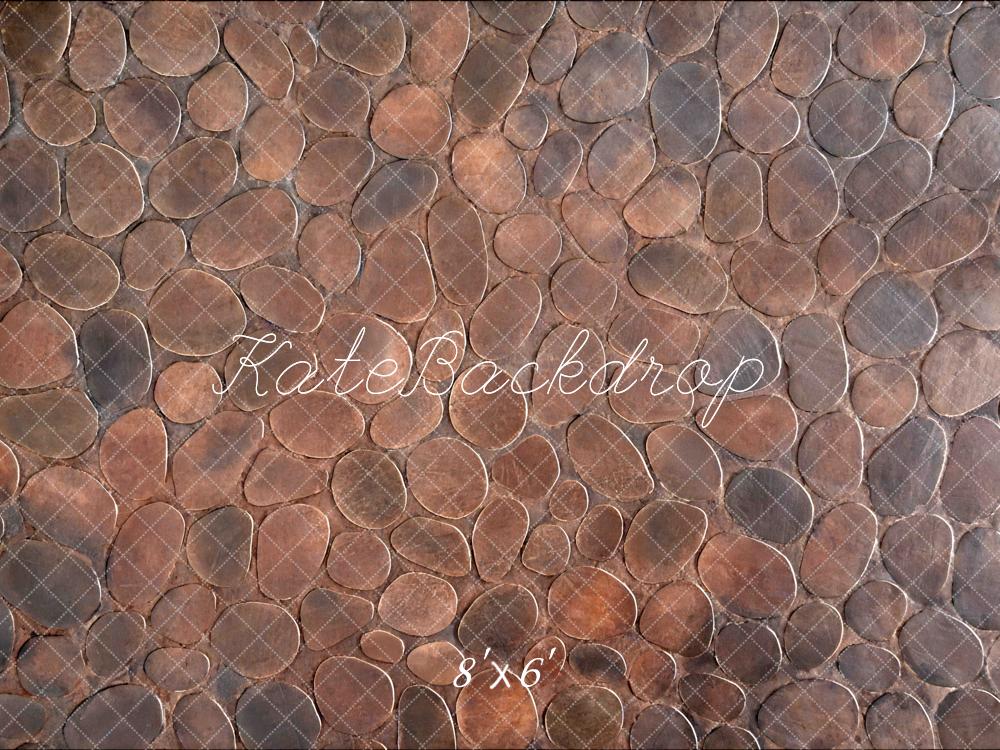 Kate Brown Stone Texture Floor Backdrop Designed by Mini MakeBelieve - Image 3