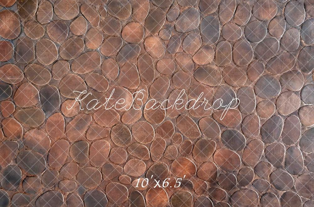 Kate Brown Stone Texture Floor Backdrop Designed by Mini MakeBelieve - Image 4