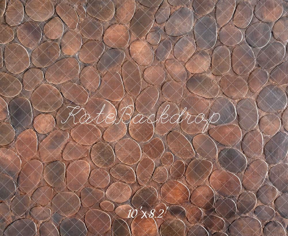 Kate Brown Stone Texture Floor Backdrop Designed by Mini MakeBelieve - Image 6