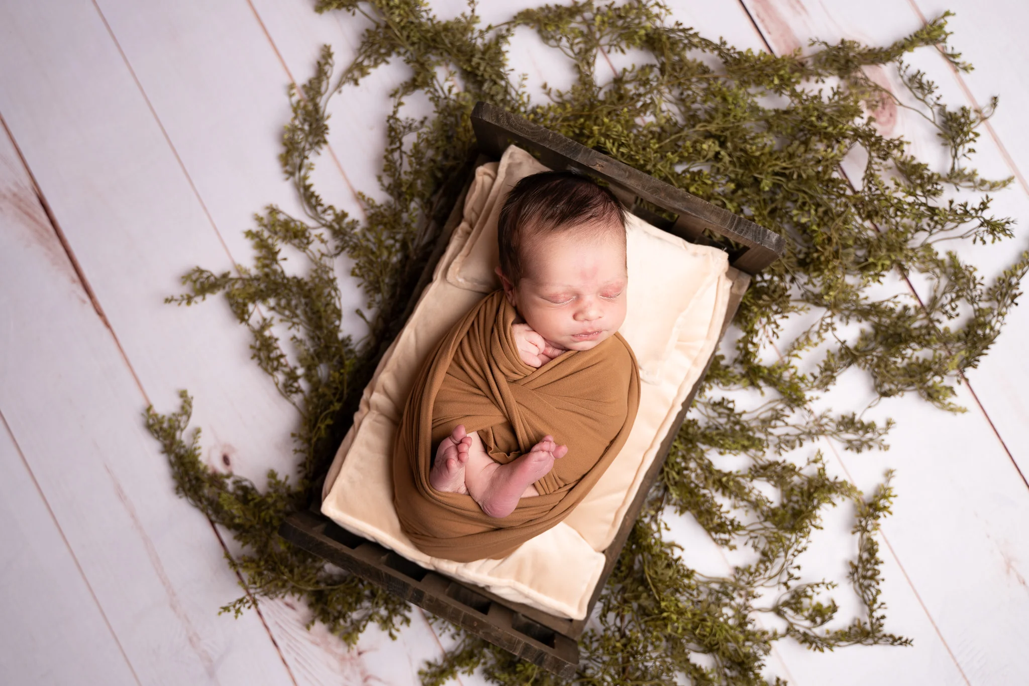 Kate Brown Wood/Grain White Wood Plank Collapsible Backdrop Photography 5X6.5ft(1.5x2m) - Image 5
