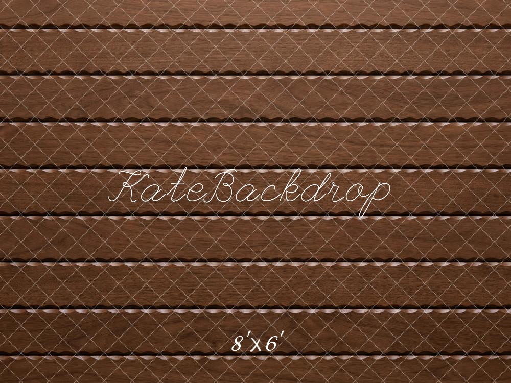 Kate Brown Wood Plank Floor Backdrop Designed by Mini MakeBelieve - Image 3