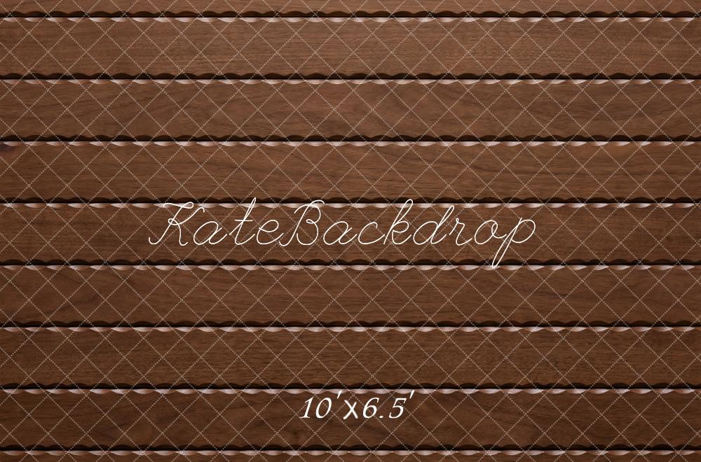 Kate Brown Wood Plank Floor Backdrop Designed by Mini MakeBelieve - Image 4