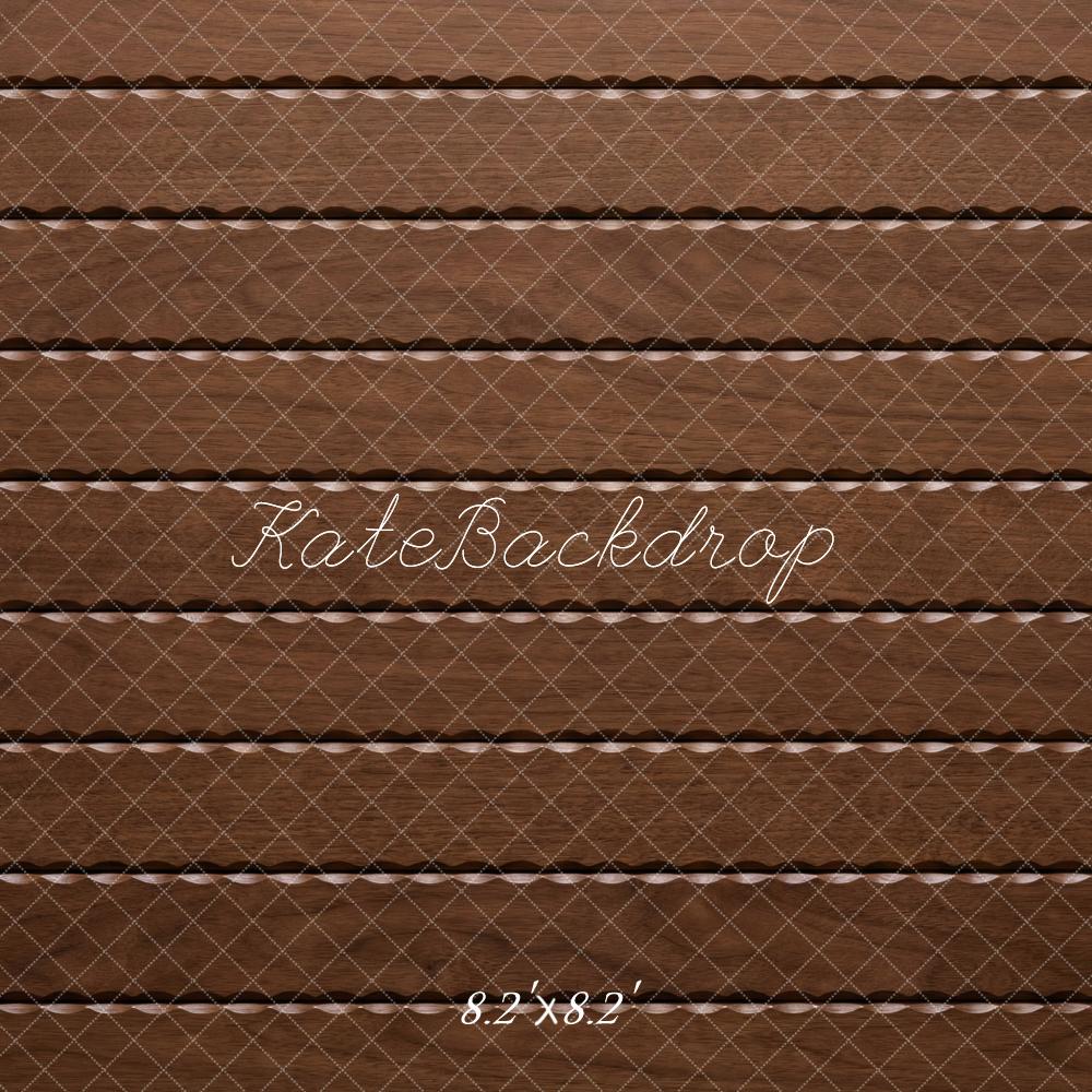 Kate Brown Wood Plank Floor Backdrop Designed by Mini MakeBelieve - Image 5