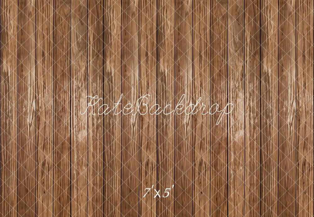 Kate Brown Wood Texture Floor Backdrop Designed by Kate Image