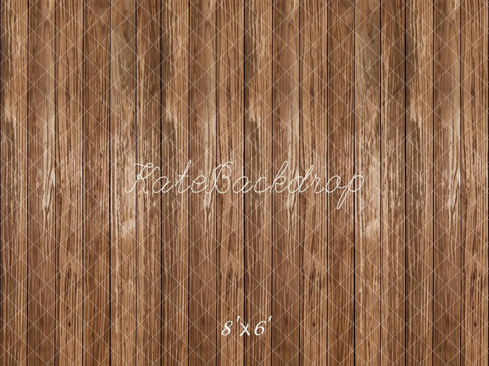 Kate Brown Wood Texture Floor Backdrop Designed by Kate Image - Image 3