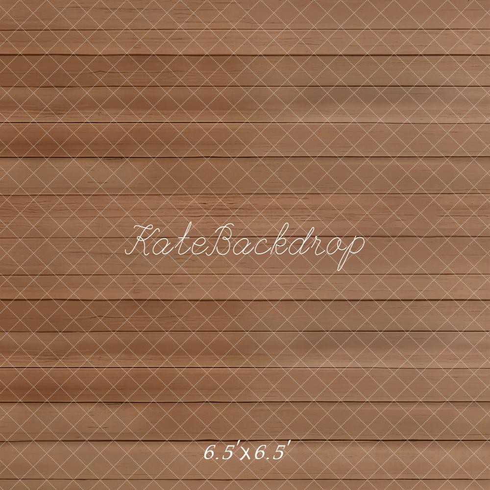 Kate Brown Wood Texture Floor Backdrop Designed by Kate Image - Image 2