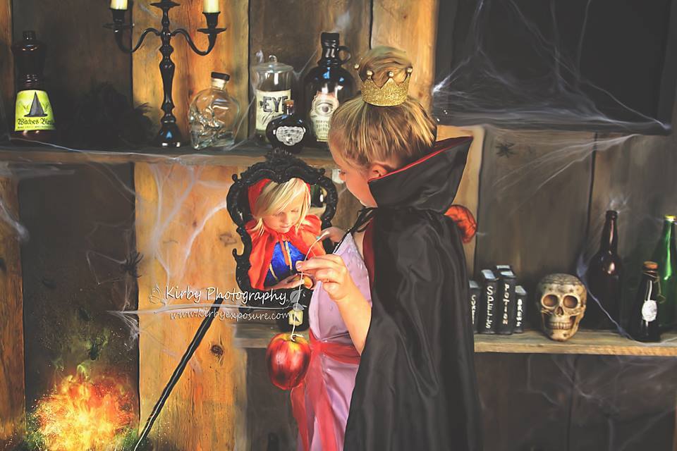 Kate Bunch of Hocus Pocus Halloween Backdrop designed by Arica Kirby - Image 3