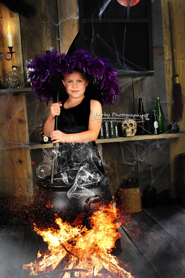 Kate Bunch of Hocus Pocus Halloween Backdrop designed by Arica Kirby - Image 4