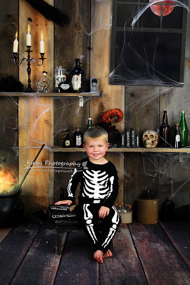 Kate Bunch of Hocus Pocus Halloween Backdrop designed by Arica Kirby - Image 5