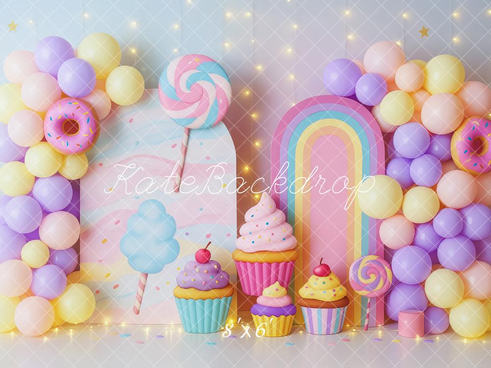Kate Candyland Cupcake Balloon Backdrop Designed by Patty Robert - Image 3