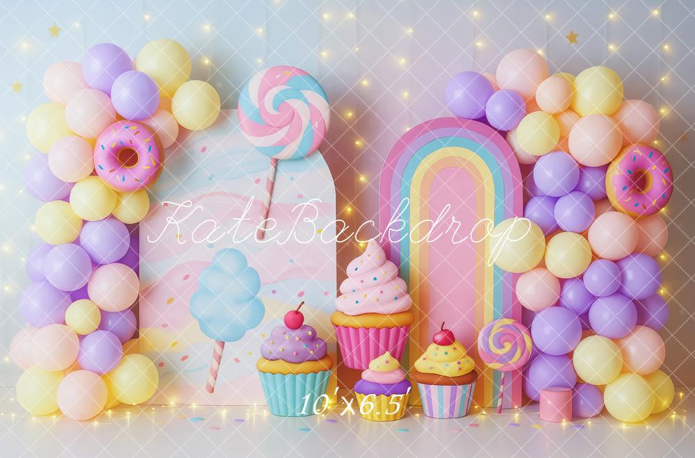 Kate Candyland Cupcake Balloon Backdrop Designed by Patty Robert - Image 4
