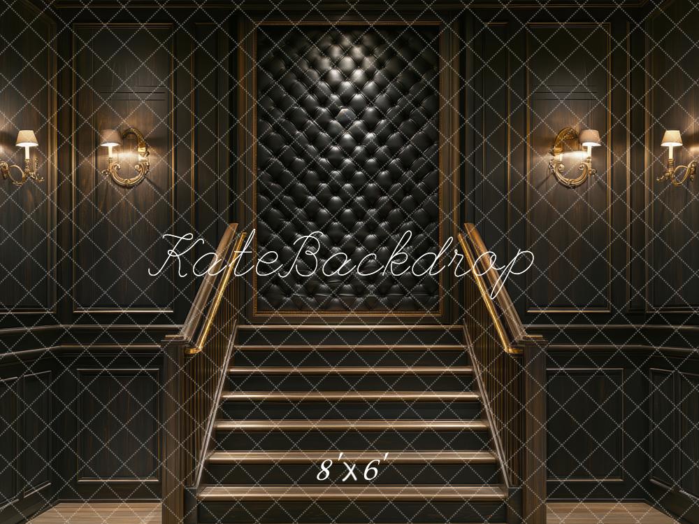 Kate Cascading Stairs Tufted Wall Sconces Backdrop Designed by Mini MakeBelieve - Image 3