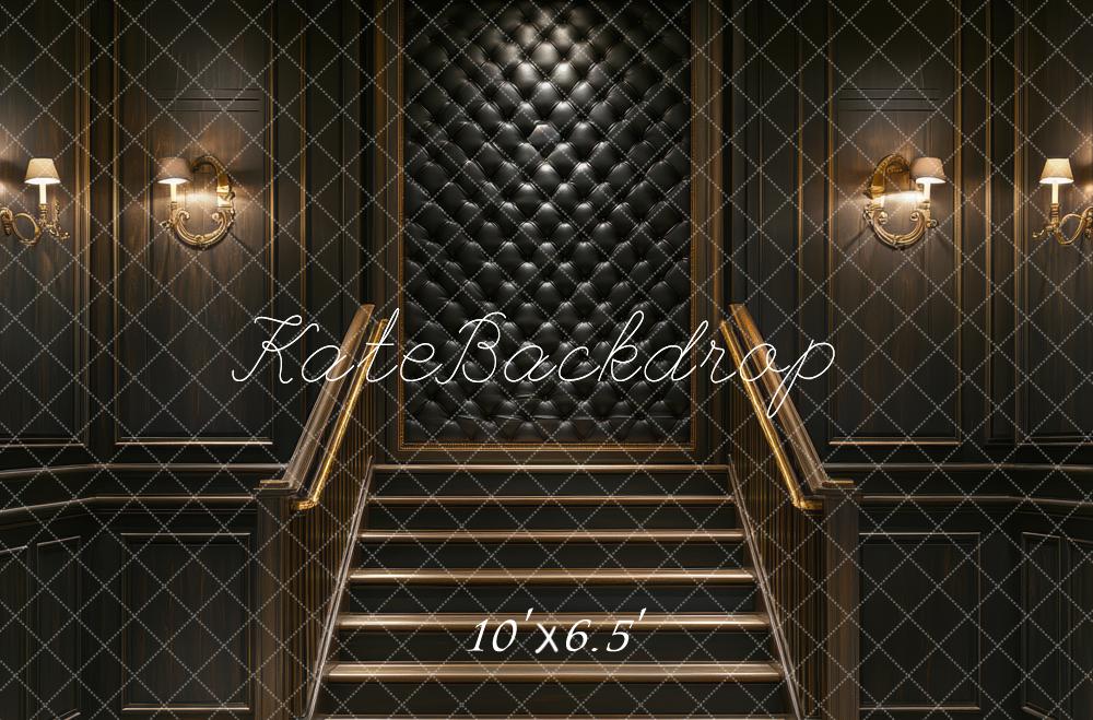 Kate Cascading Stairs Tufted Wall Sconces Backdrop Designed by Mini MakeBelieve - Image 4