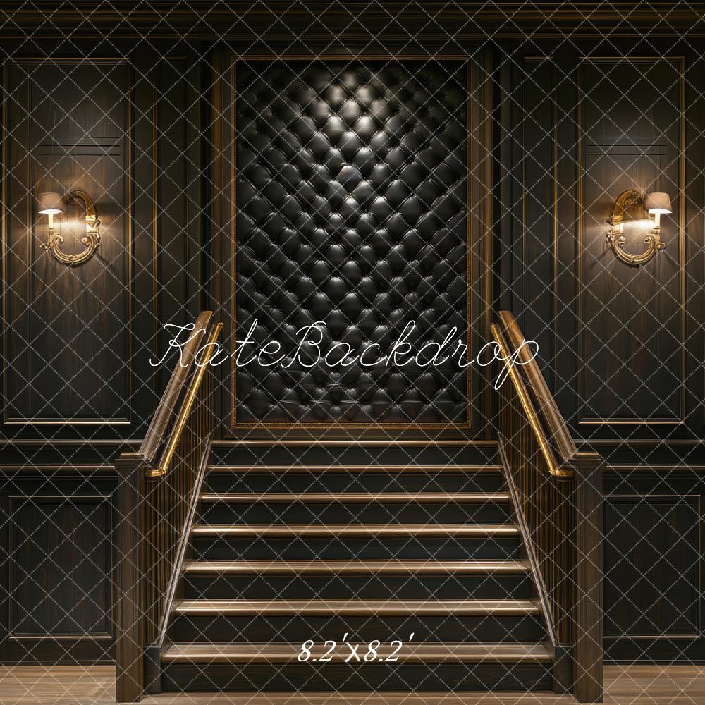 Kate Cascading Stairs Tufted Wall Sconces Backdrop Designed by Mini MakeBelieve - Image 5