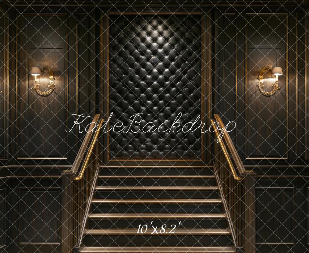 Kate Cascading Stairs Tufted Wall Sconces Backdrop Designed by Mini MakeBelieve - Image 6