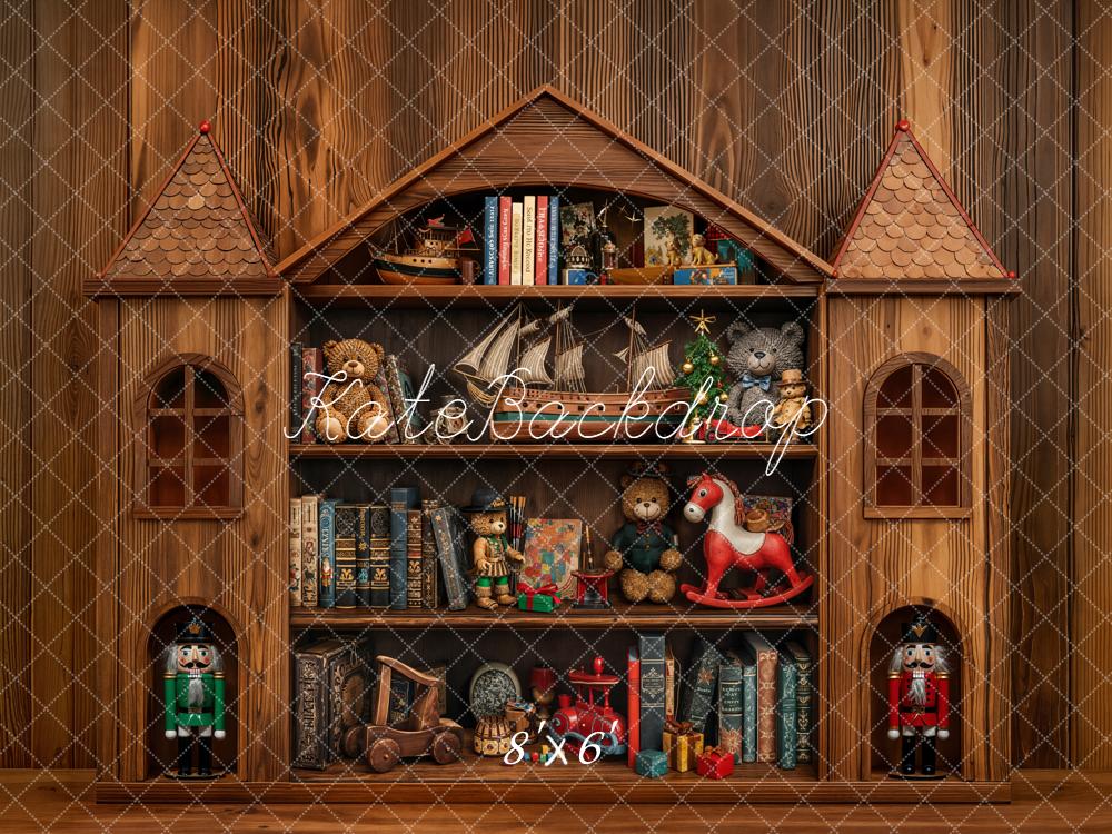 Kate Castle Cabinet Toys Books Backdrop Designed by Emetselch - Image 3