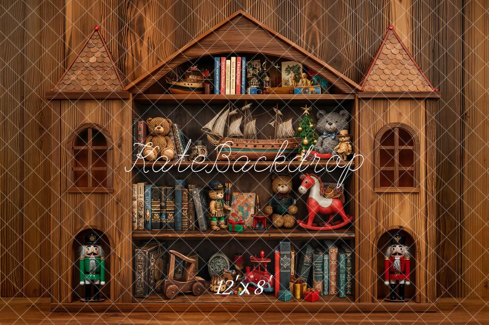 Kate Castle Cabinet Toys Books Backdrop Designed by Emetselch - Image 8