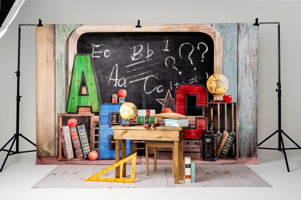 Kate Children Back to School Backdrop Designed by Emetselch - Image 5