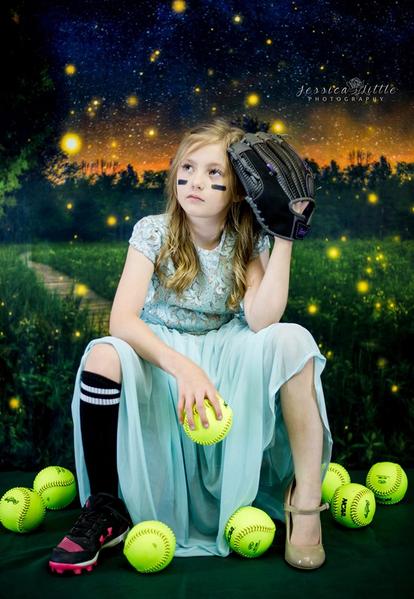 Kate Children Firefly field Backdrop for Photography Designed by Thousand Words Photography - Image 4