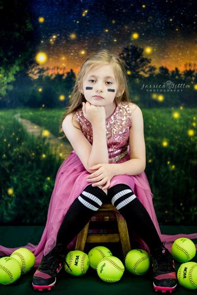 Kate Children Firefly field Backdrop for Photography Designed by Thousand Words Photography - Image 5