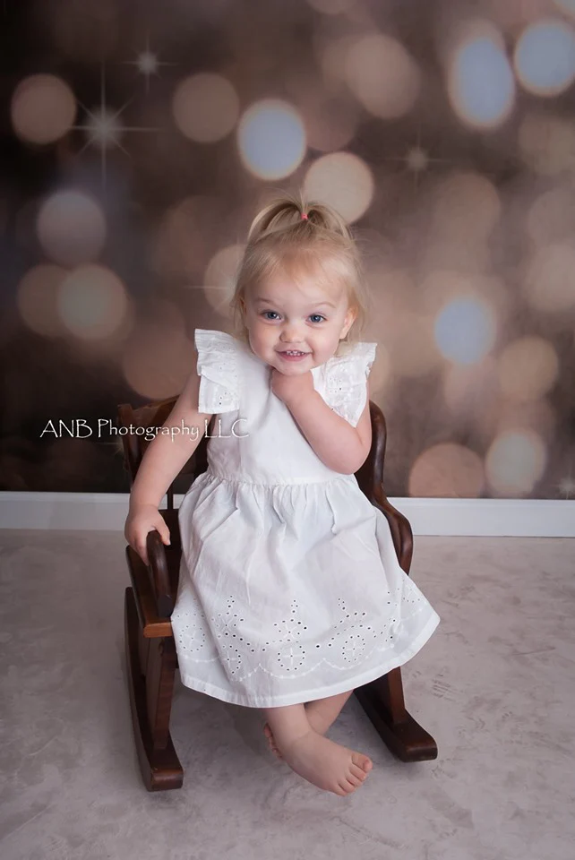 Kate Children Grey Light Spot Glitter Shiny Photography Backdrops - Image 5