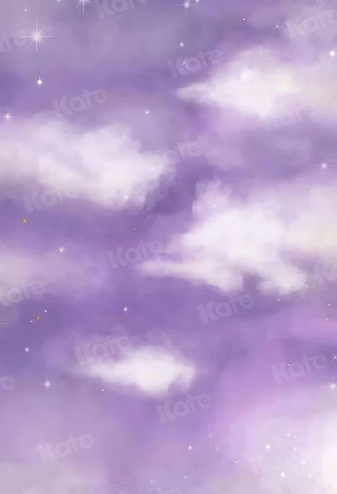 Kate Children Purple Clouds Sky Dream Backdrop for Photography - Image 3