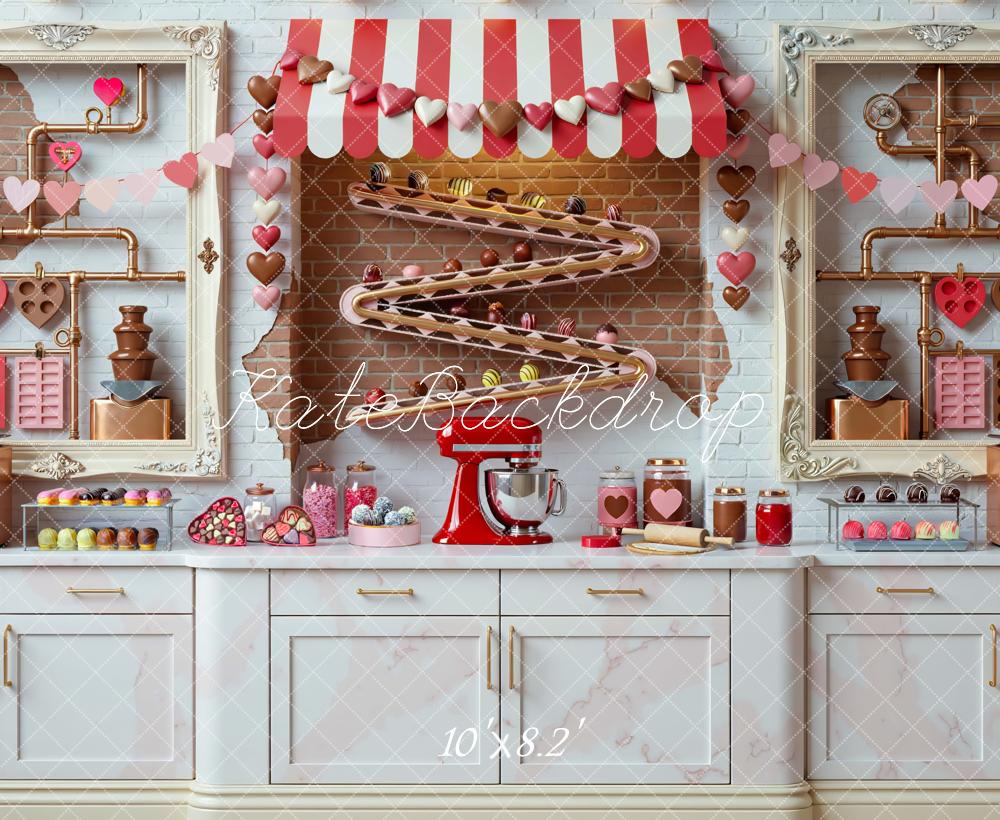 Kate Chocolate Factory Candy Kitchen Backdrop Designed by Mini MakeBelieve - Image 6