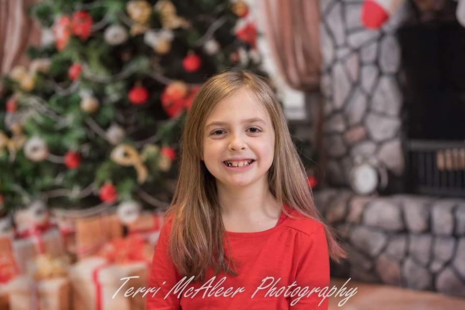 Kate Christmas Backdrop sock fireplace home decoration for Photography - Image 3
