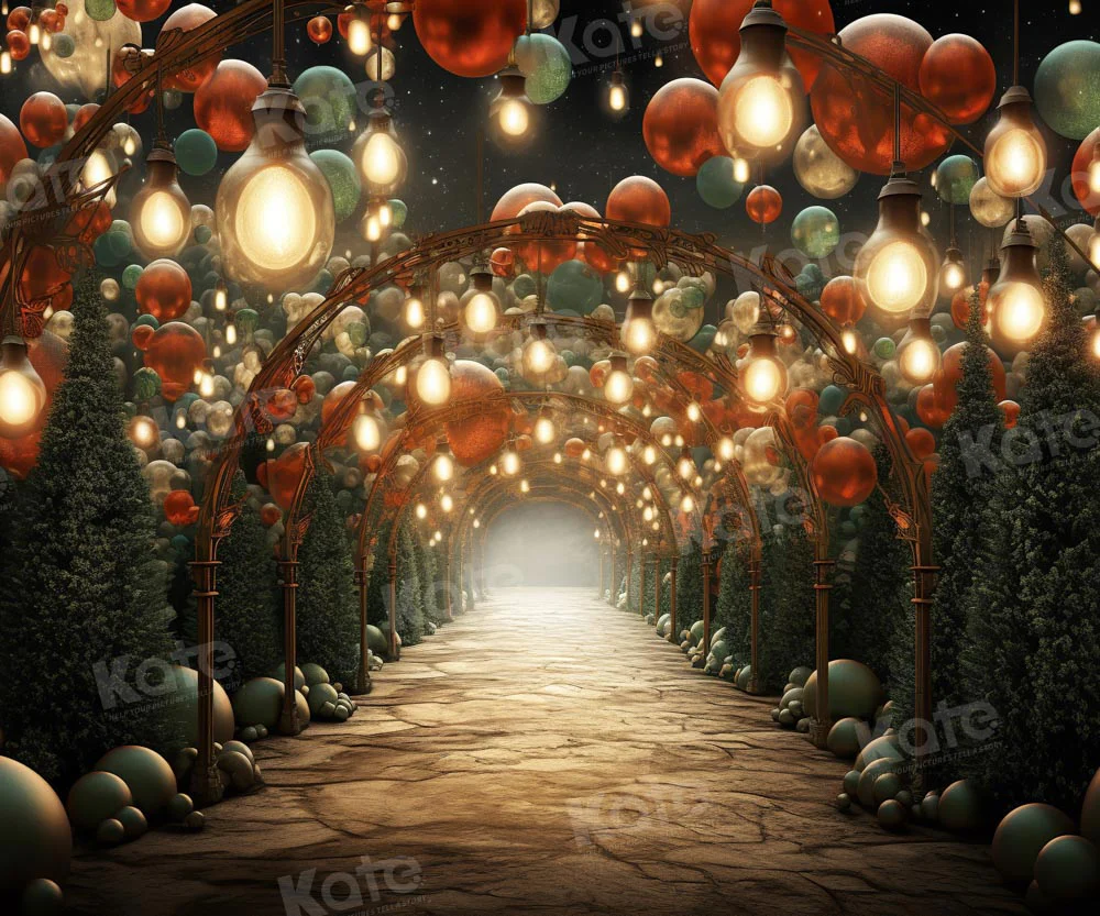 Kate Christmas Balloon Path Backdrop for Photography - Image 3