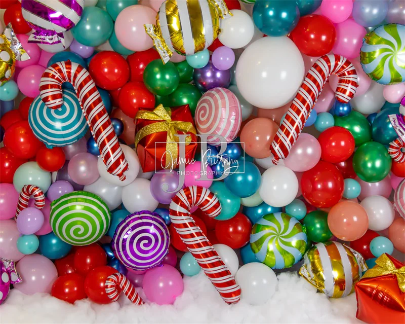 Kate Christmas Balloon Wall Backdrop Designed by JB Photography - Image 3