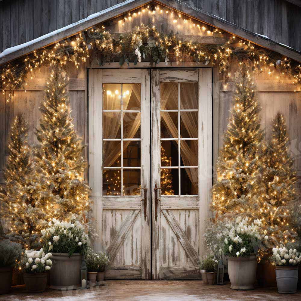 Kate Christmas Barn Backdrop Designed by Emetselch - Image 10