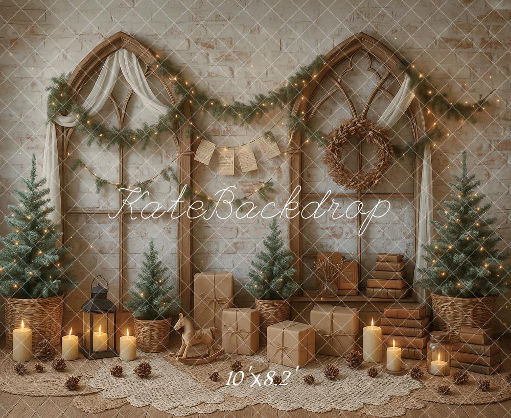 Kate Christmas Boho Gifts Candles Backdrop Designed by Ashley Paul - Image 5