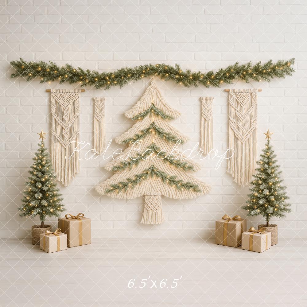 Kate Christmas Boho Macrame Tree Backdrop Designed by Ashley Paul - Image 2