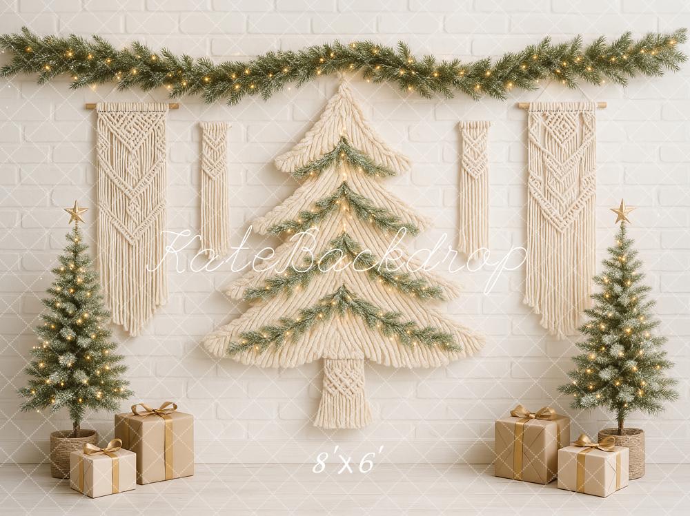 Kate Christmas Boho Macrame Tree Backdrop Designed by Ashley Paul - Image 3
