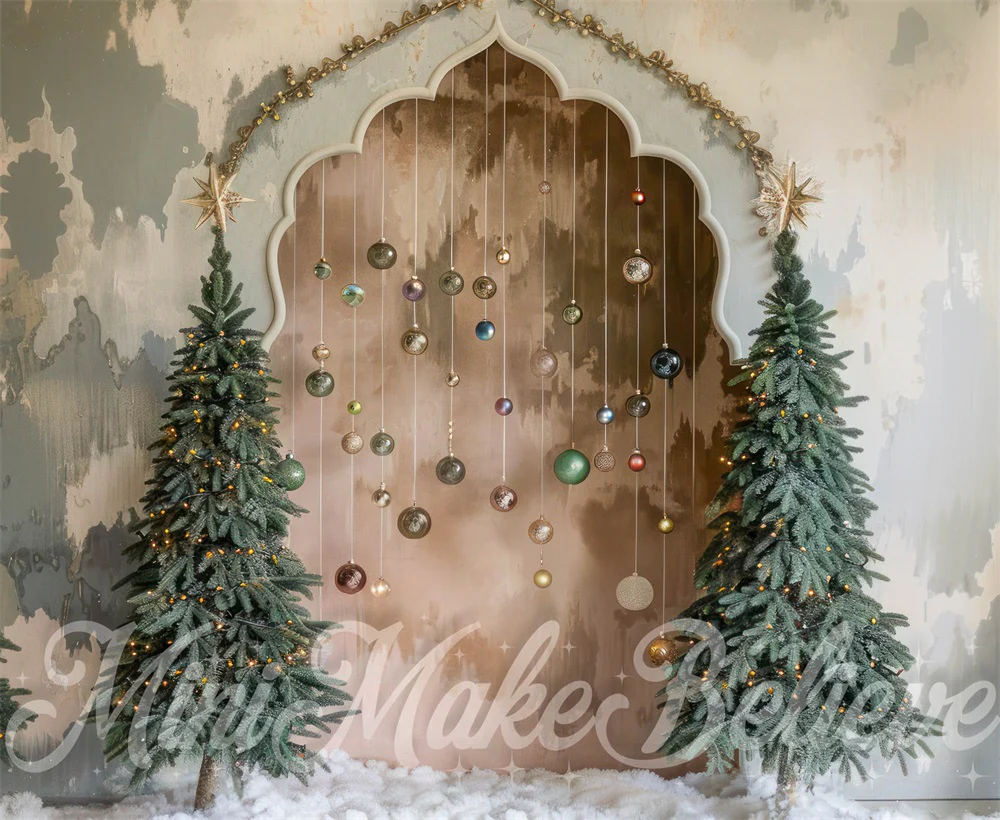 Kate Christmas Boho Retro Arch Backdrop Designed by Mini MakeBelieve - Image 5