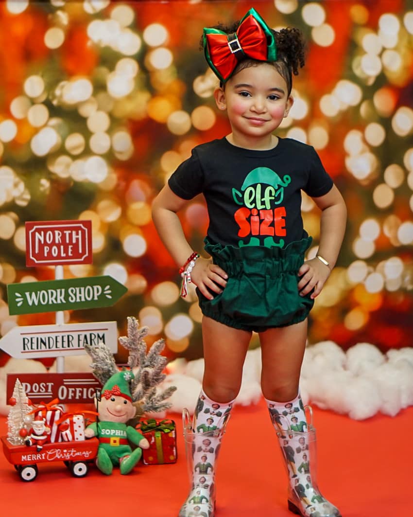 Kate Christmas Bokeh Backdrop for Photography - Image 3