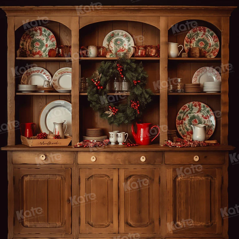 Kate Christmas Cupboard Backdrop for Photography - Image 2