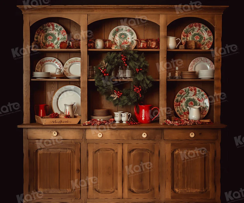 Kate Christmas Cupboard Backdrop for Photography - Image 3