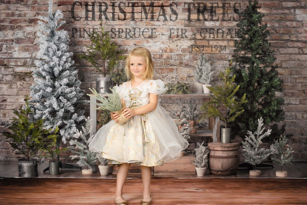 Kate Christmas Farm Fresh Tree Backdrop Designed by Mandy Ringe Photography - Image 3